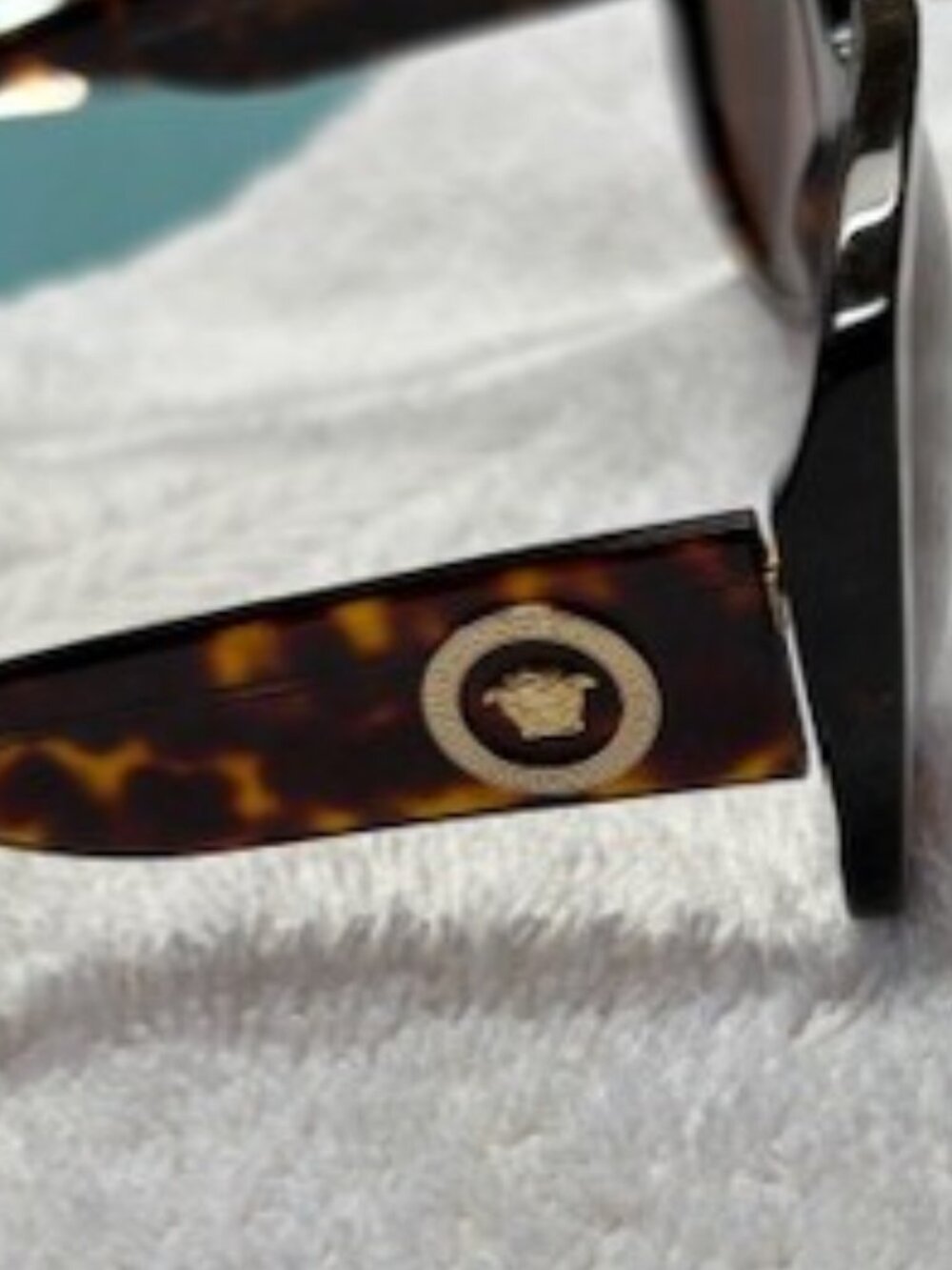 Versace Havana Brown Oversized Sunglasses 4387 108/73 56-19-140 - Picture 8 of 15